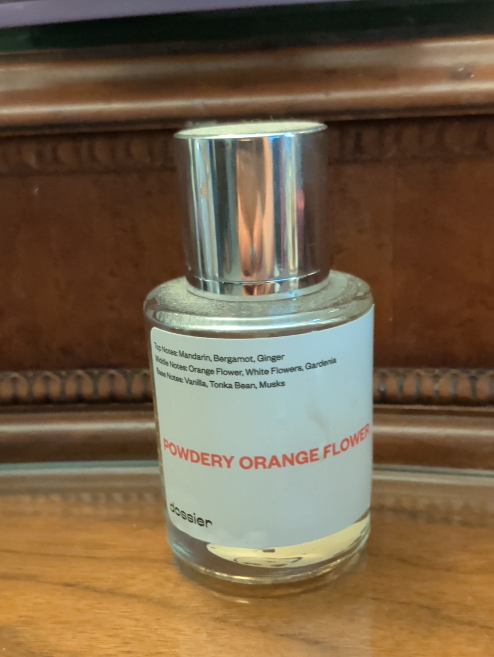Powdery Orange Flower-Dossier